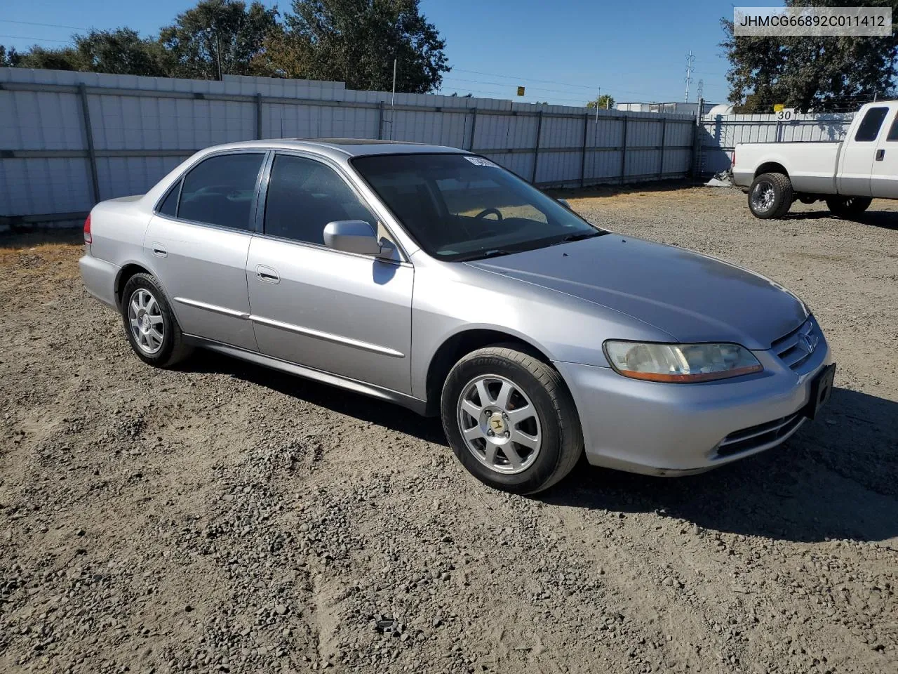 JHMCG66892C011412 2002 Honda Accord Ex