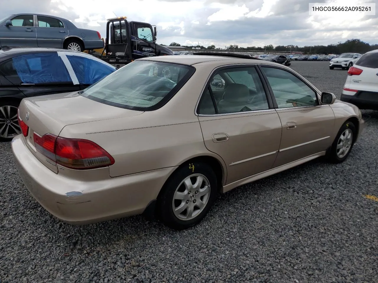 2002 Honda Accord Ex VIN: 1HGCG56662A095261 Lot: 73847244