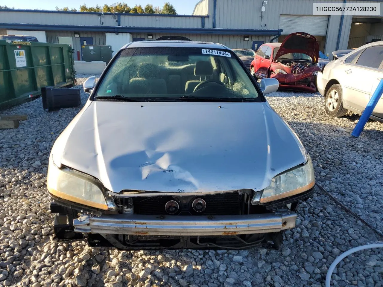 2002 Honda Accord Se VIN: 1HGCG56772A128230 Lot: 74317484