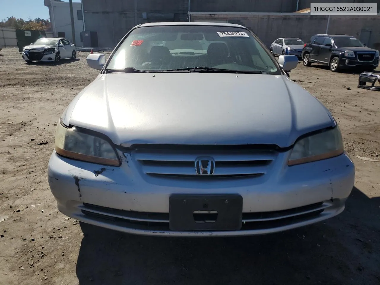 1HGCG16522A030021 2002 Honda Accord Ex