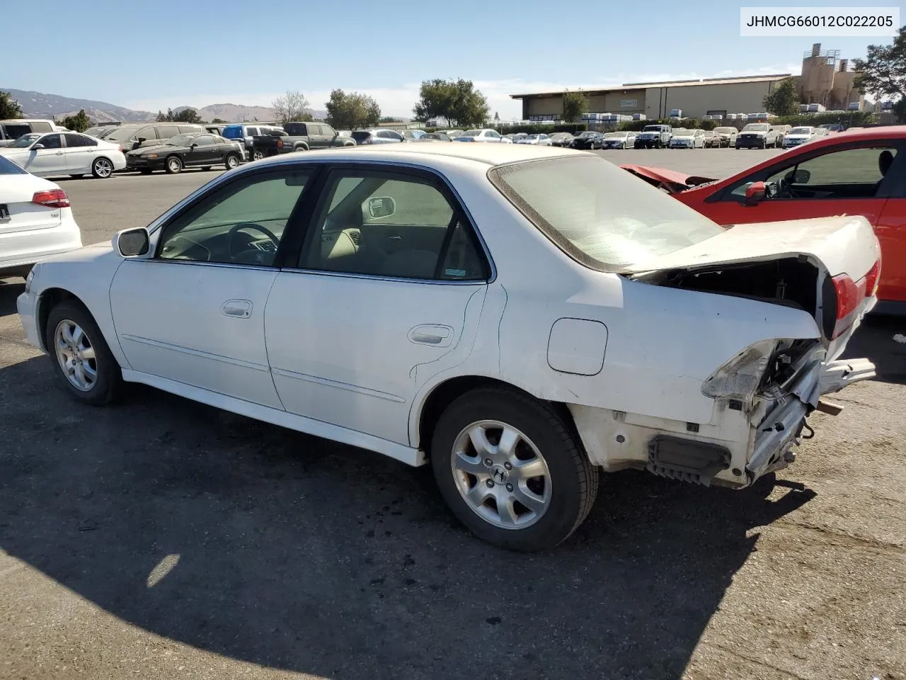 JHMCG66012C022205 2002 Honda Accord Ex