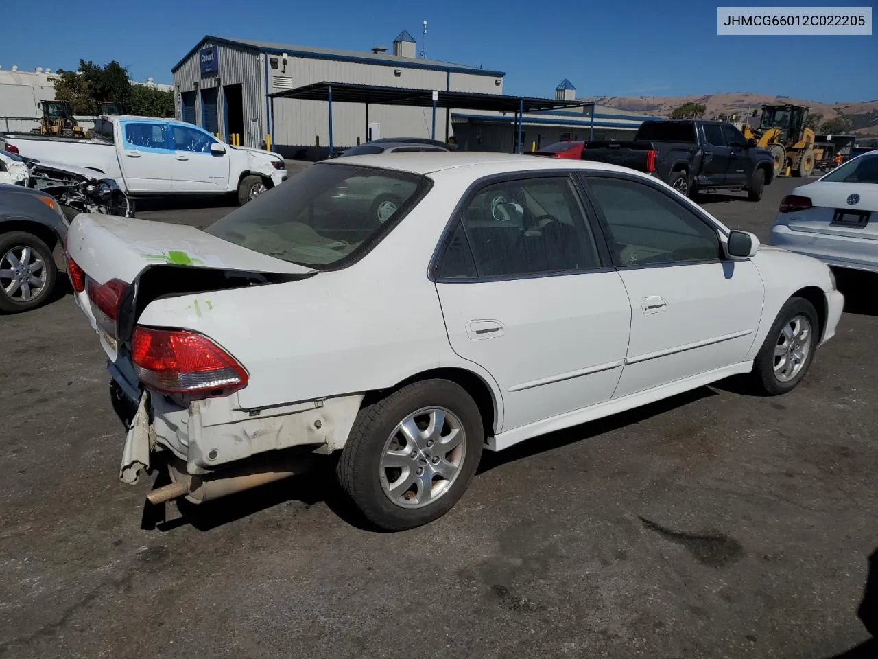 JHMCG66012C022205 2002 Honda Accord Ex