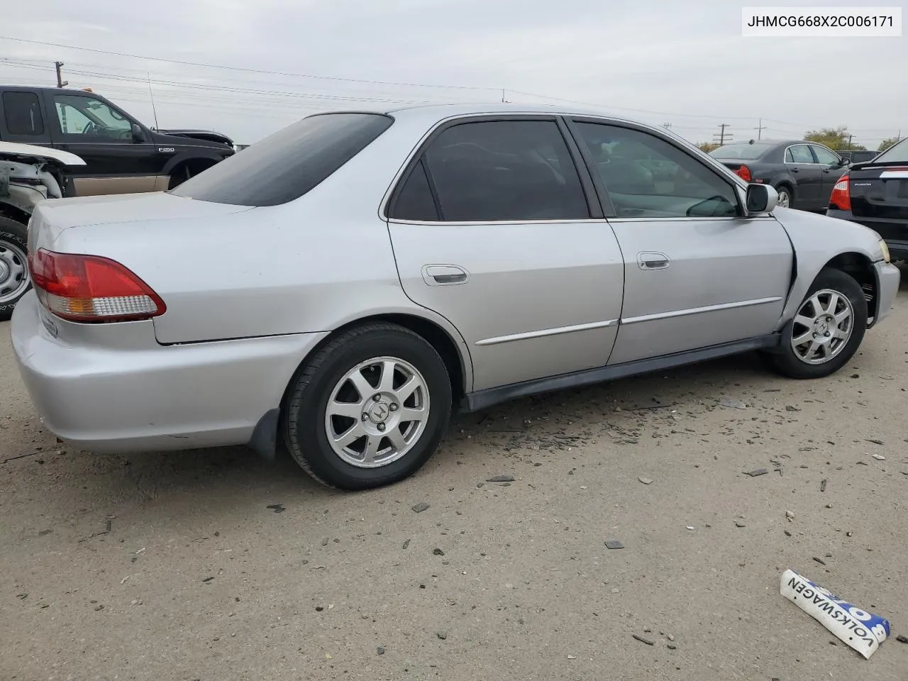 2002 Honda Accord Ex VIN: JHMCG668X2C006171 Lot: 77499404