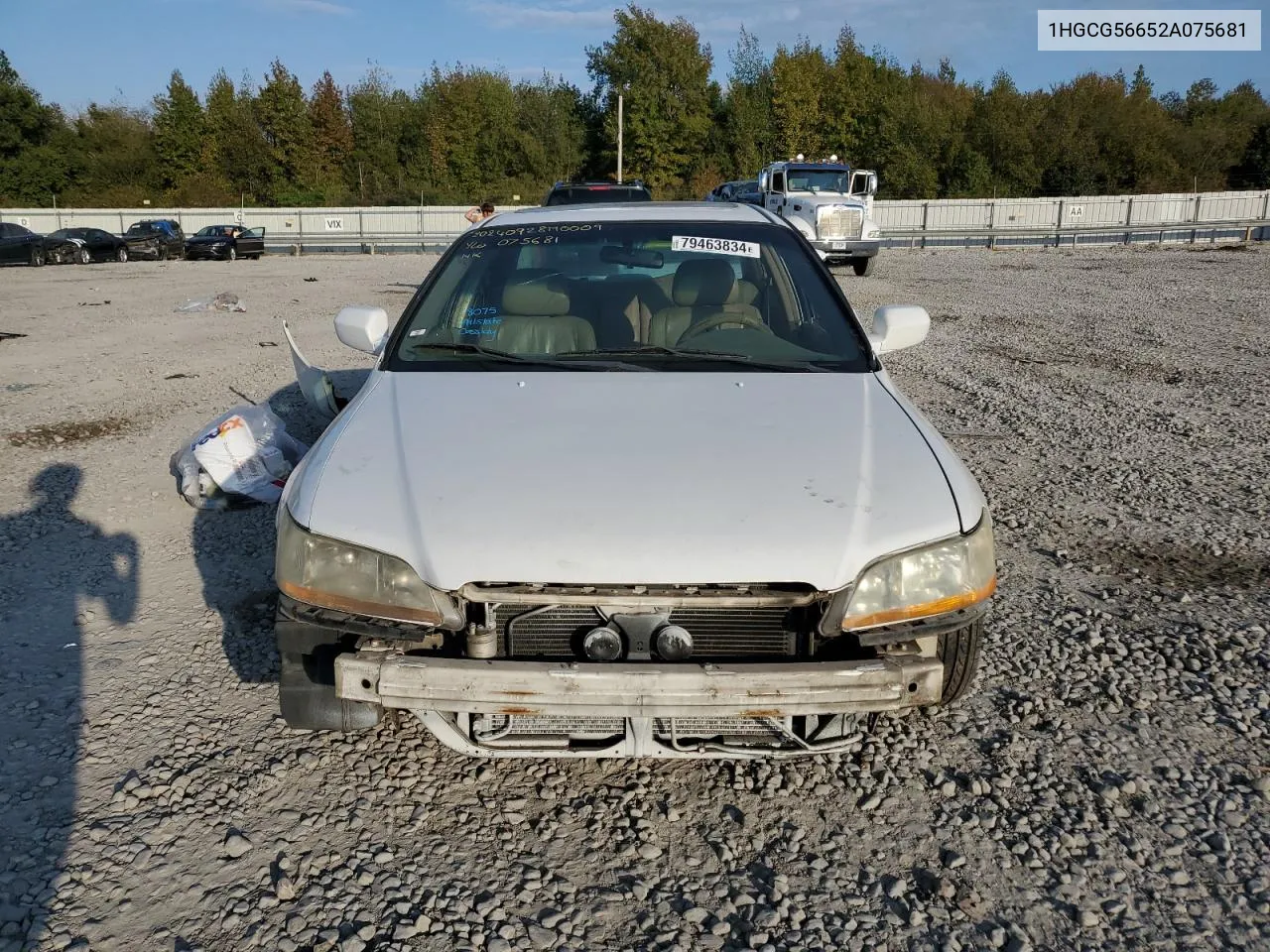 2002 Honda Accord Ex VIN: 1HGCG56652A075681 Lot: 79463834