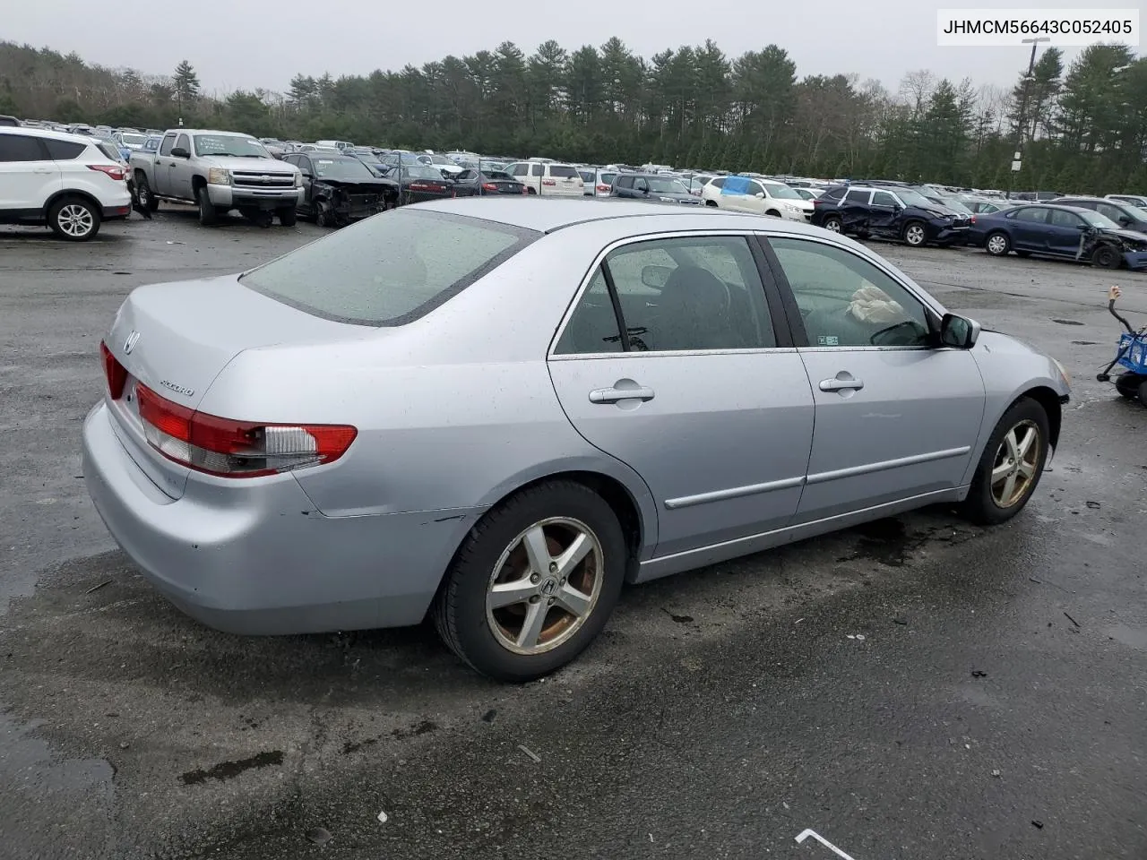 2003 Honda Accord Ex VIN: JHMCM56643C052405 Lot: 49186924