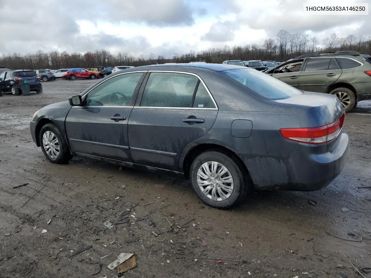 2003 Honda Accord Lx VIN: 1HGCM56353A146250 Lot: 59688144