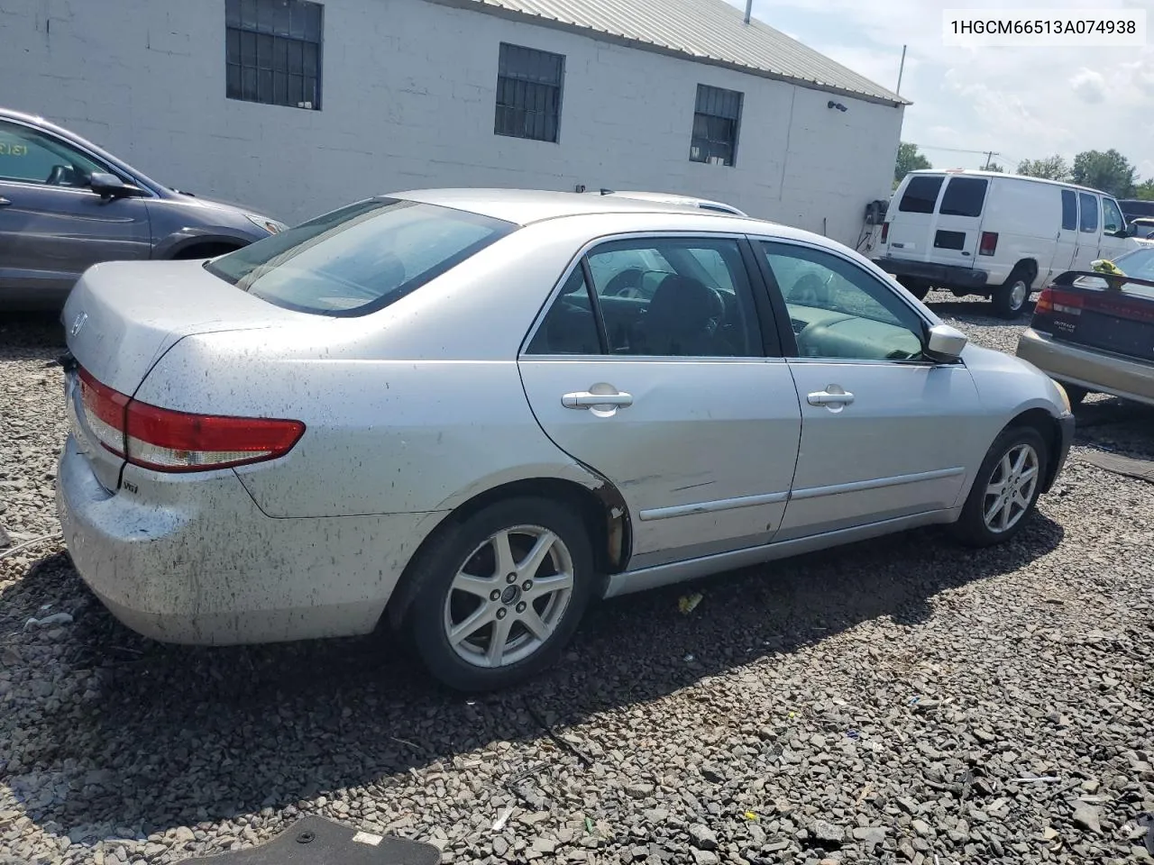 2003 Honda Accord Ex VIN: 1HGCM66513A074938 Lot: 63003004