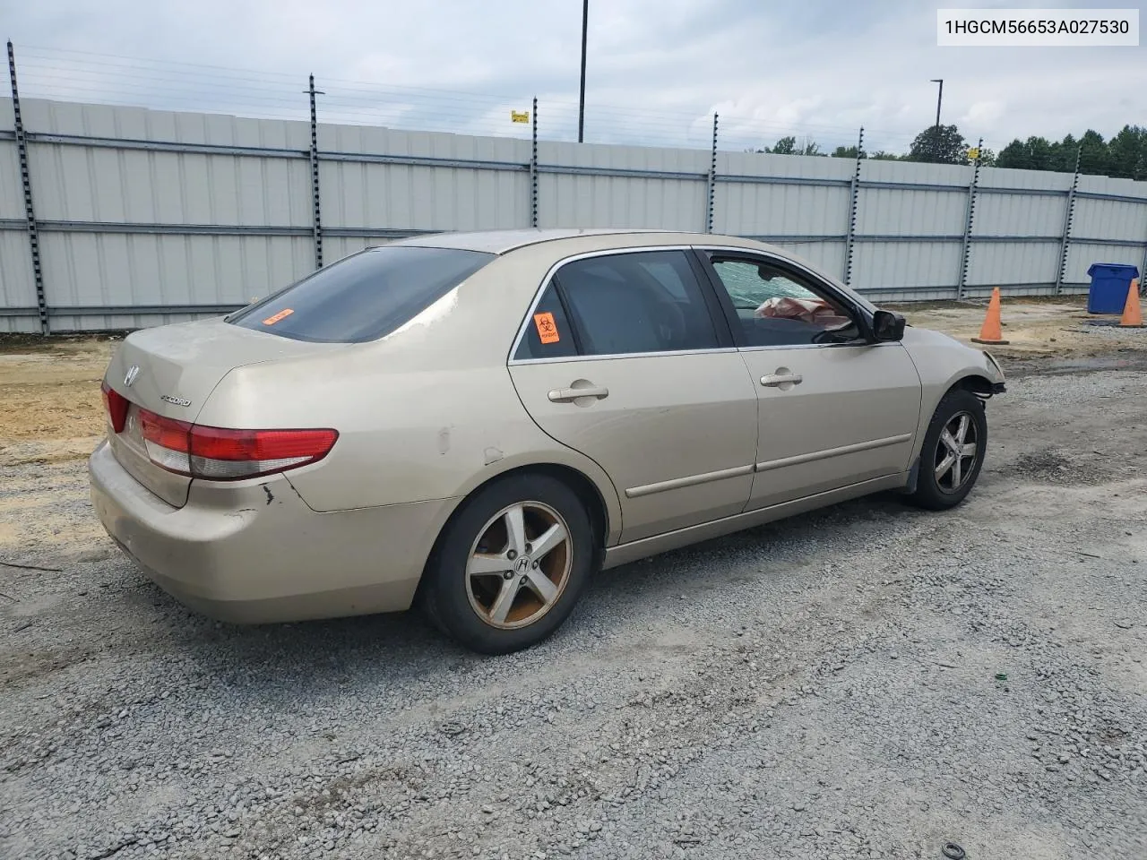 1HGCM56653A027530 2003 Honda Accord Ex