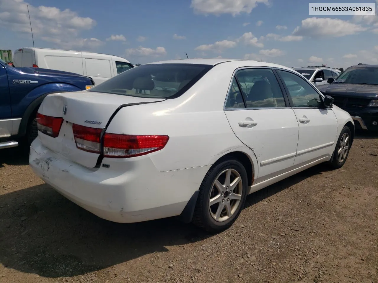 2003 Honda Accord Ex VIN: 1HGCM66533A061835 Lot: 67352104