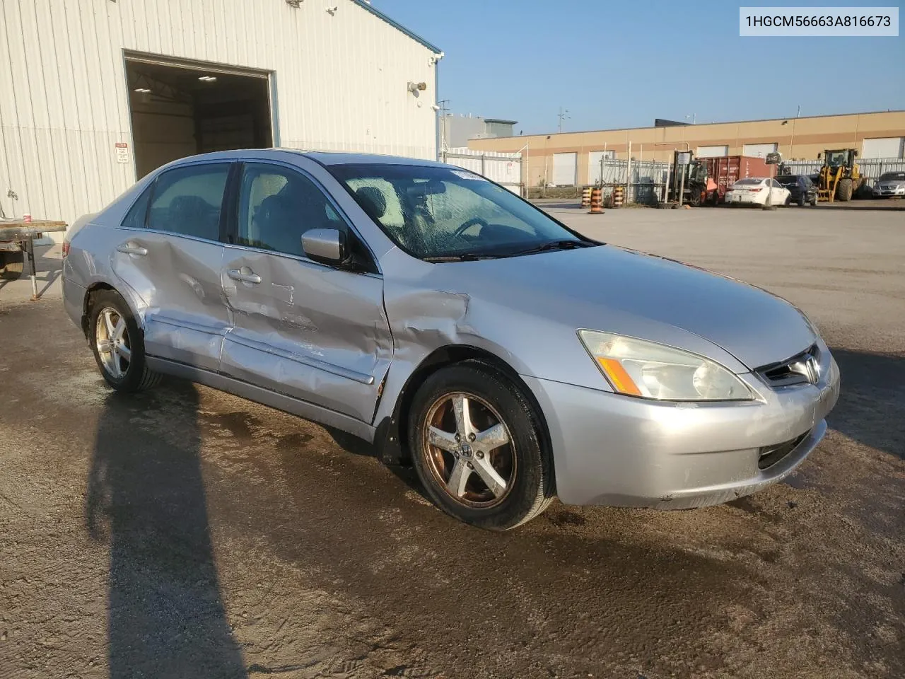 2003 Honda Accord Ex VIN: 1HGCM56663A816673 Lot: 71704474