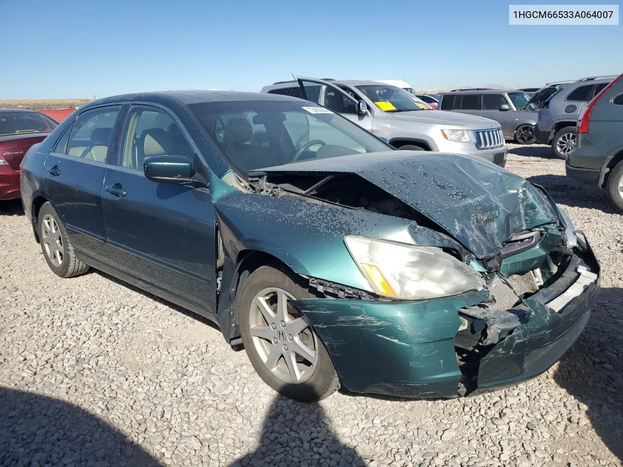 1HGCM66533A064007 2003 Honda Accord Ex