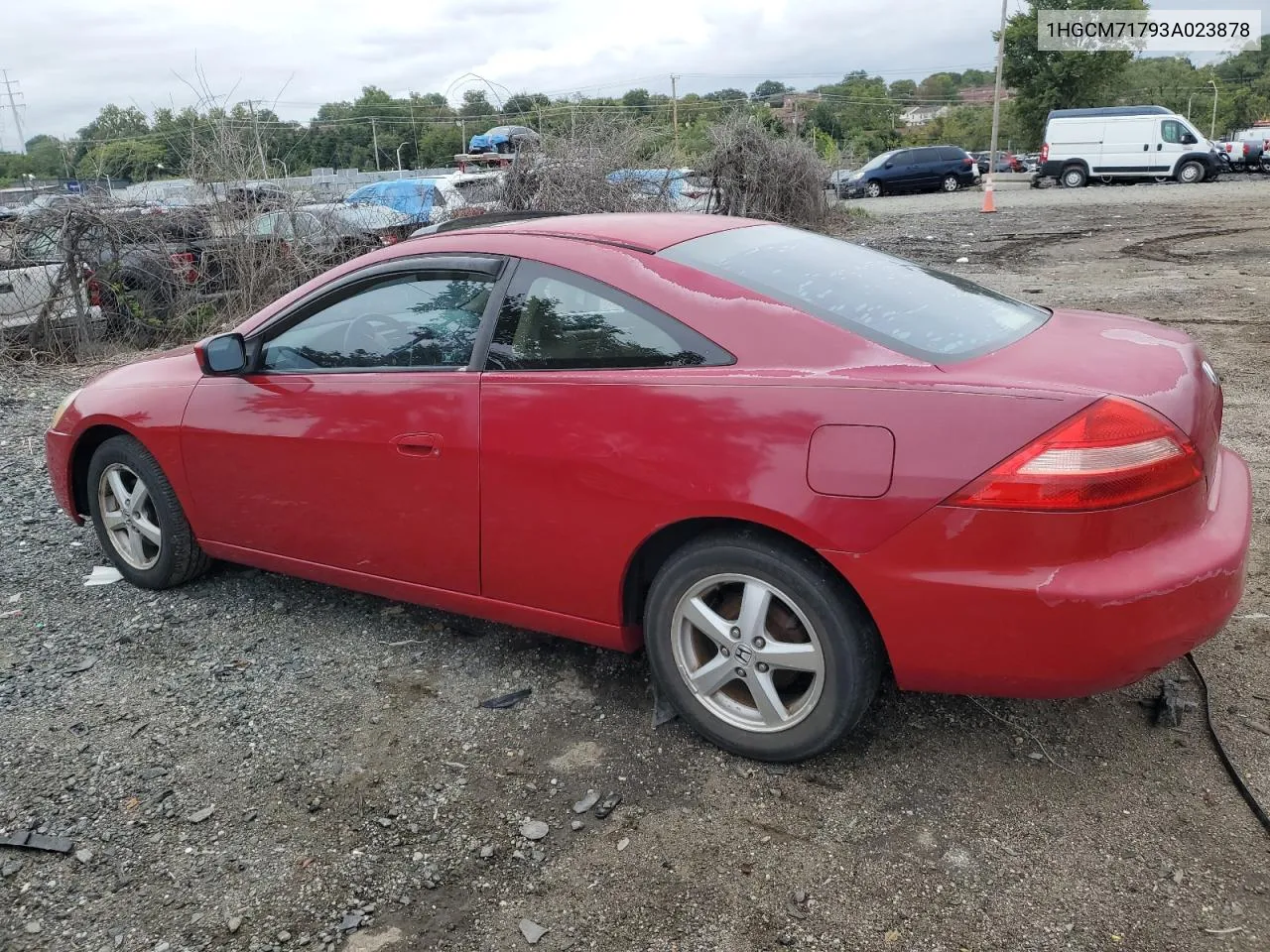 2003 Honda Accord Ex VIN: 1HGCM71793A023878 Lot: 72714734