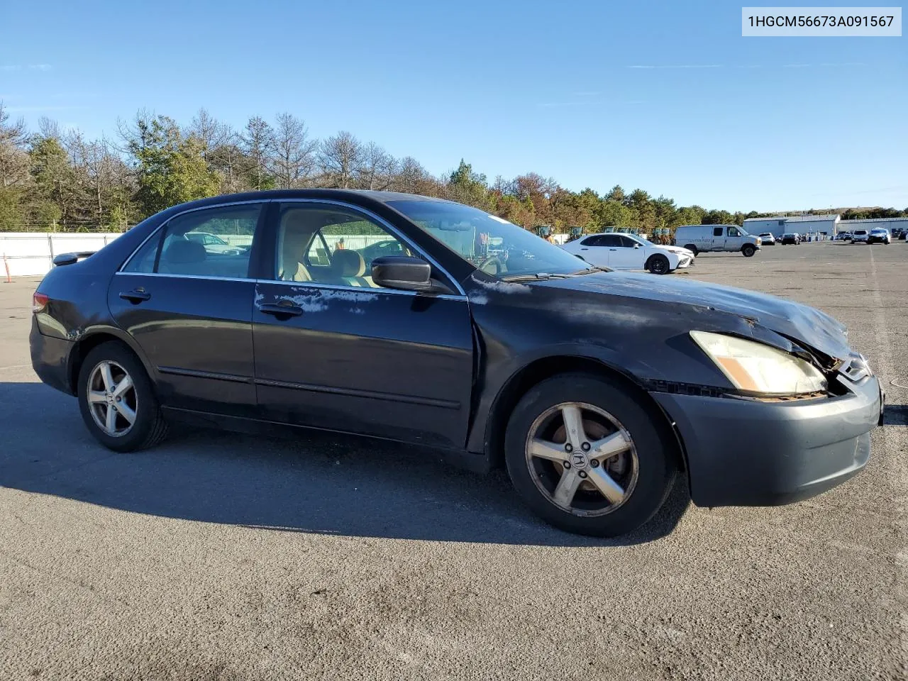 2003 Honda Accord Ex VIN: 1HGCM56673A091567 Lot: 73867994