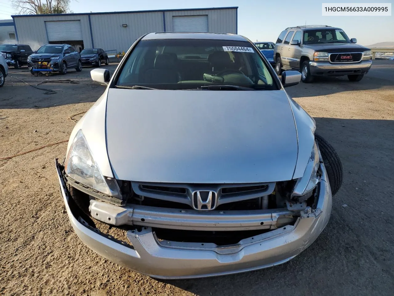 2003 Honda Accord Ex VIN: 1HGCM56633A009995 Lot: 75504464