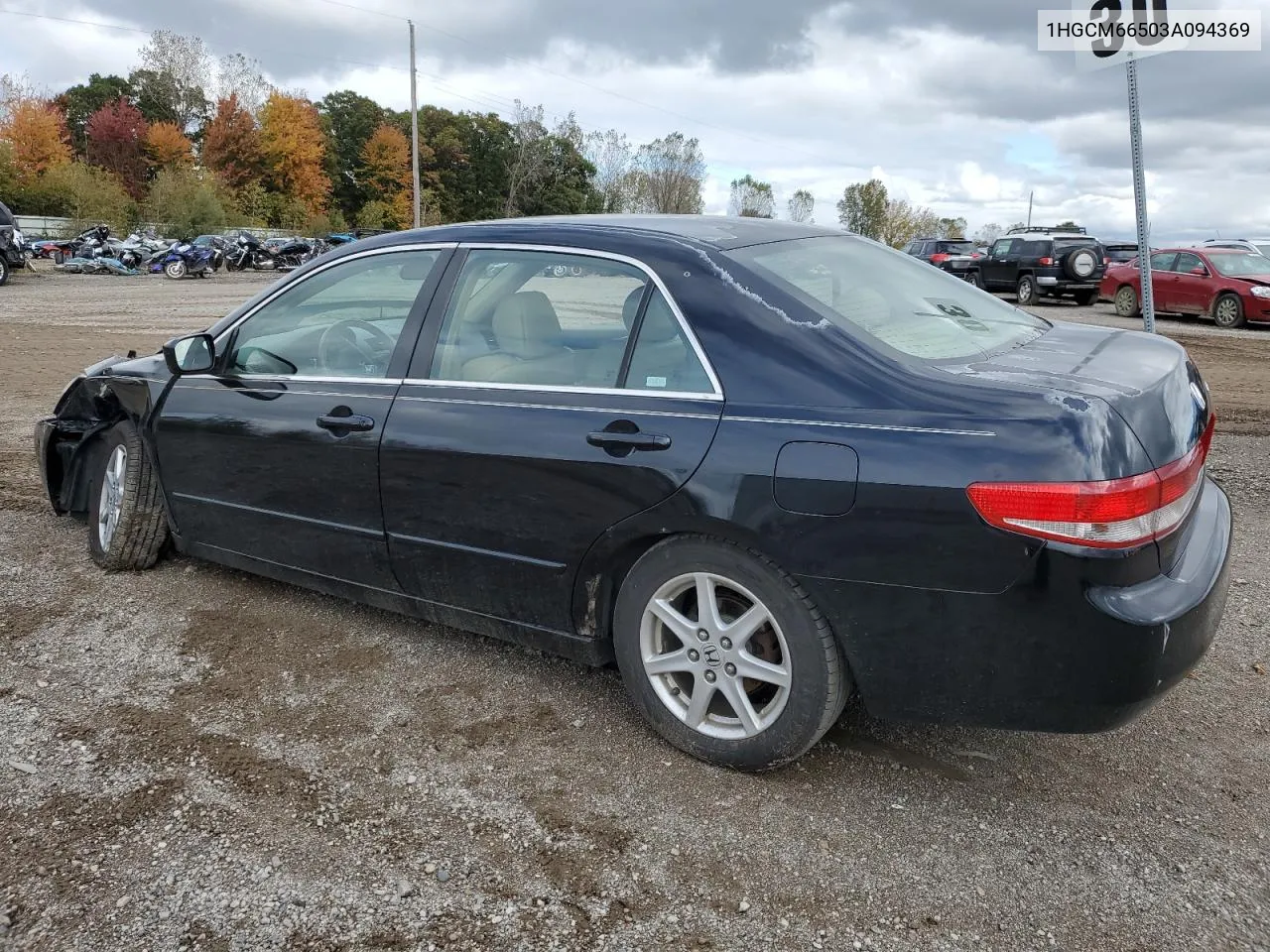 1HGCM66503A094369 2003 Honda Accord Ex