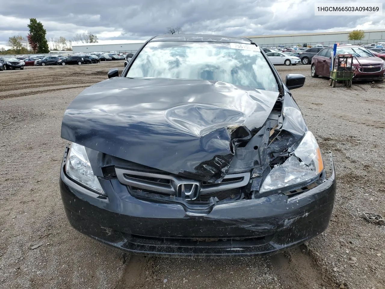 2003 Honda Accord Ex VIN: 1HGCM66503A094369 Lot: 75619624