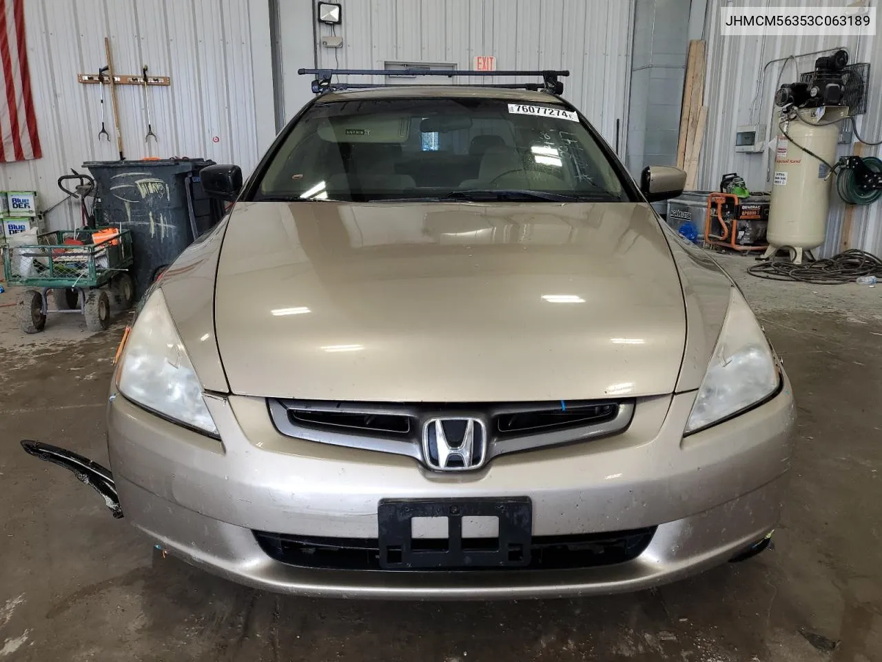 2003 Honda Accord Lx VIN: JHMCM56353C063189 Lot: 76077274