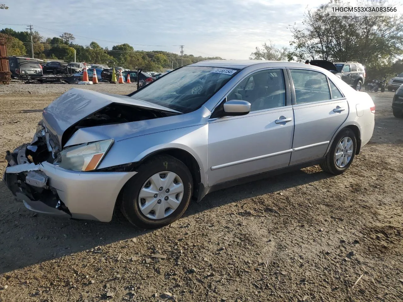 2003 Honda Accord Lx VIN: 1HGCM553X3A083566 Lot: 76156154