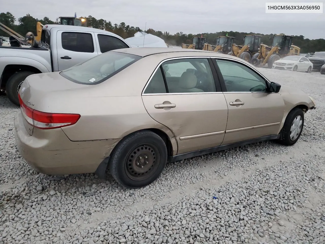 2003 Honda Accord Lx VIN: 1HGCM563X3A056950 Lot: 77447594