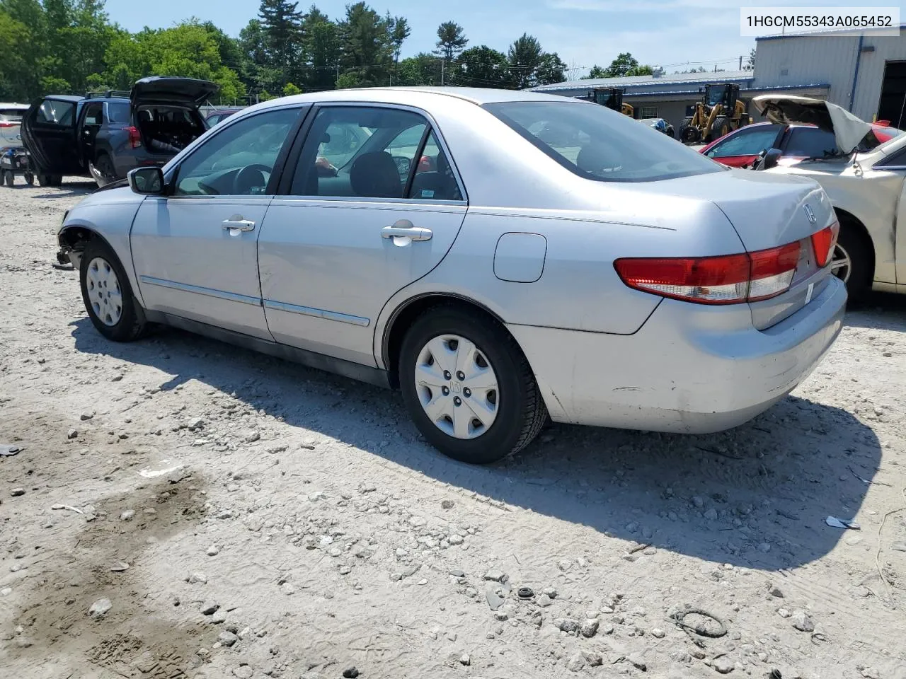 1HGCM55343A065452 2003 Honda Accord Lx