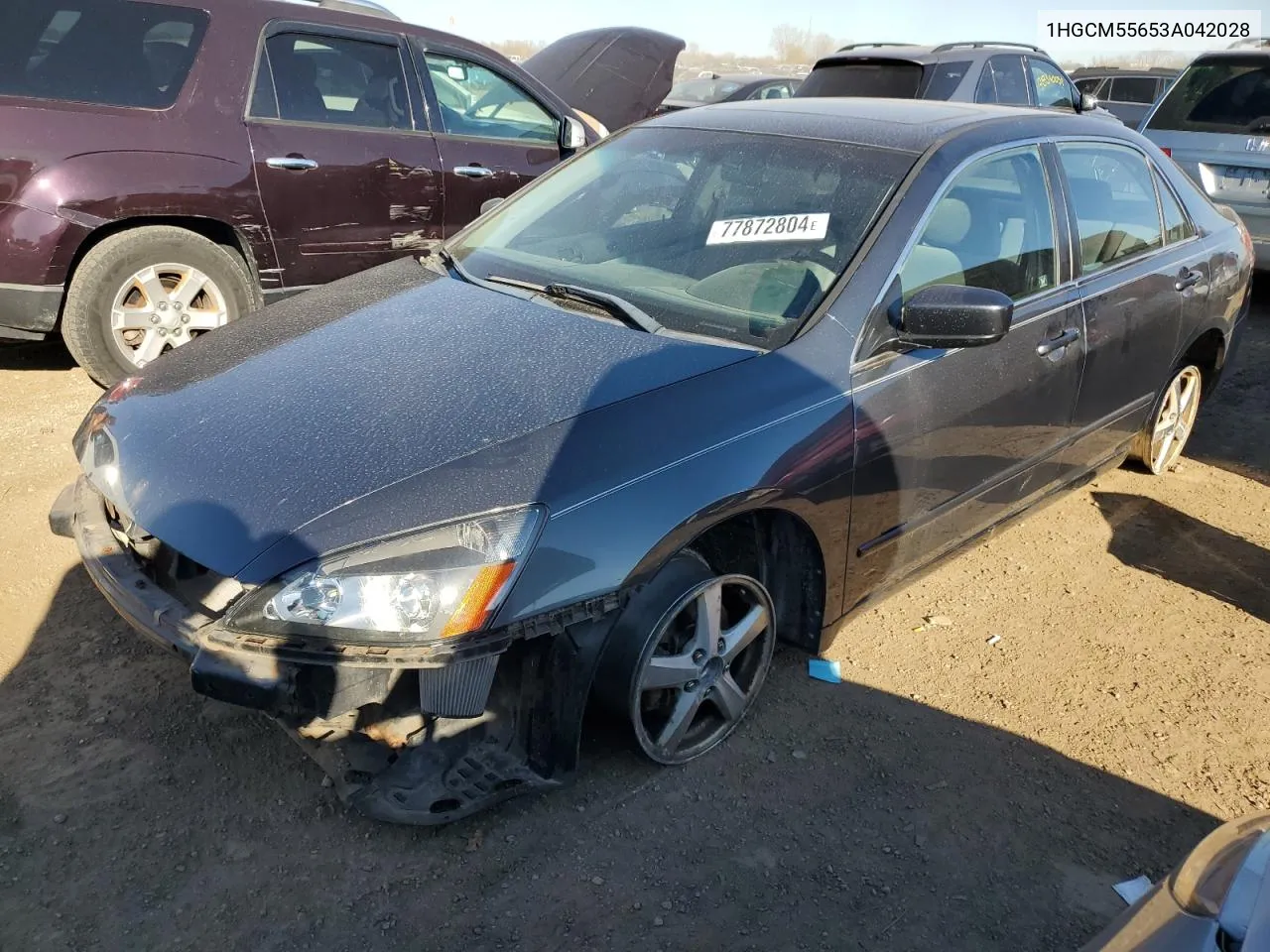 1HGCM55653A042028 2003 Honda Accord Ex