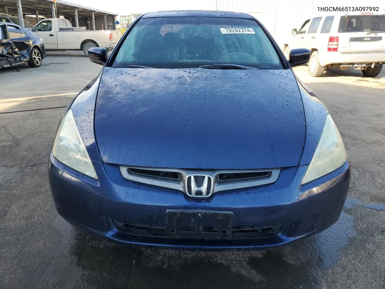 2003 Honda Accord Ex VIN: 1HGCM66513A097992 Lot: 78282374