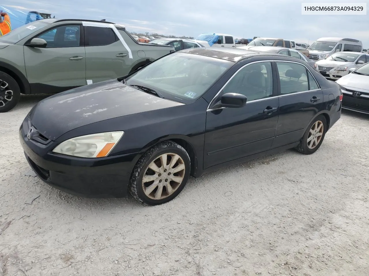 2003 Honda Accord Ex VIN: 1HGCM66873A094329 Lot: 78326254