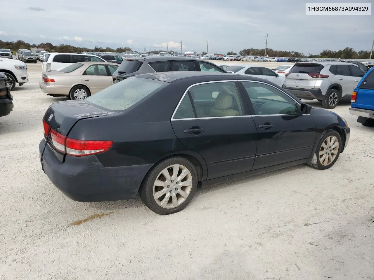 2003 Honda Accord Ex VIN: 1HGCM66873A094329 Lot: 78326254