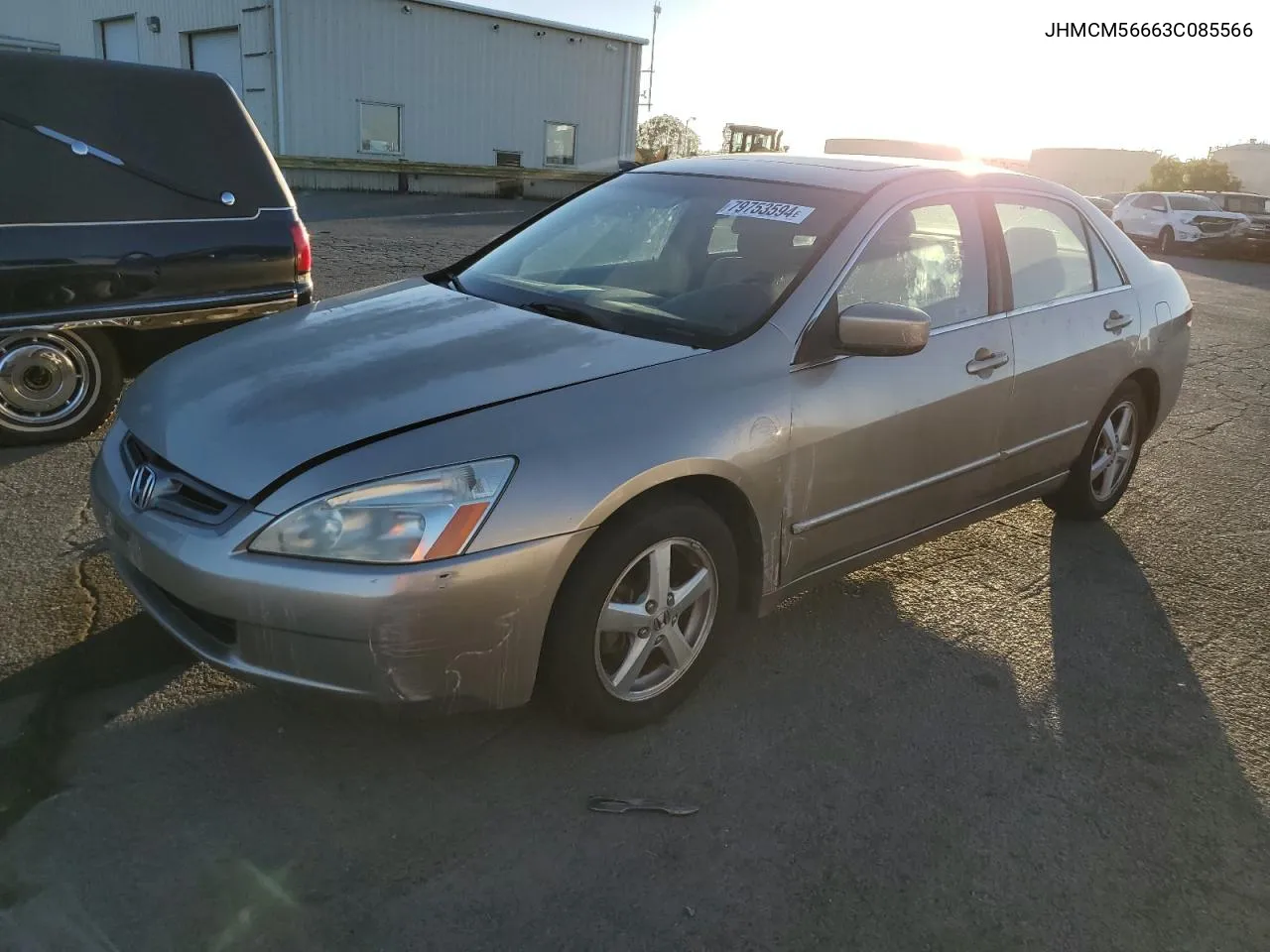 2003 Honda Accord Ex VIN: JHMCM56663C085566 Lot: 79753594