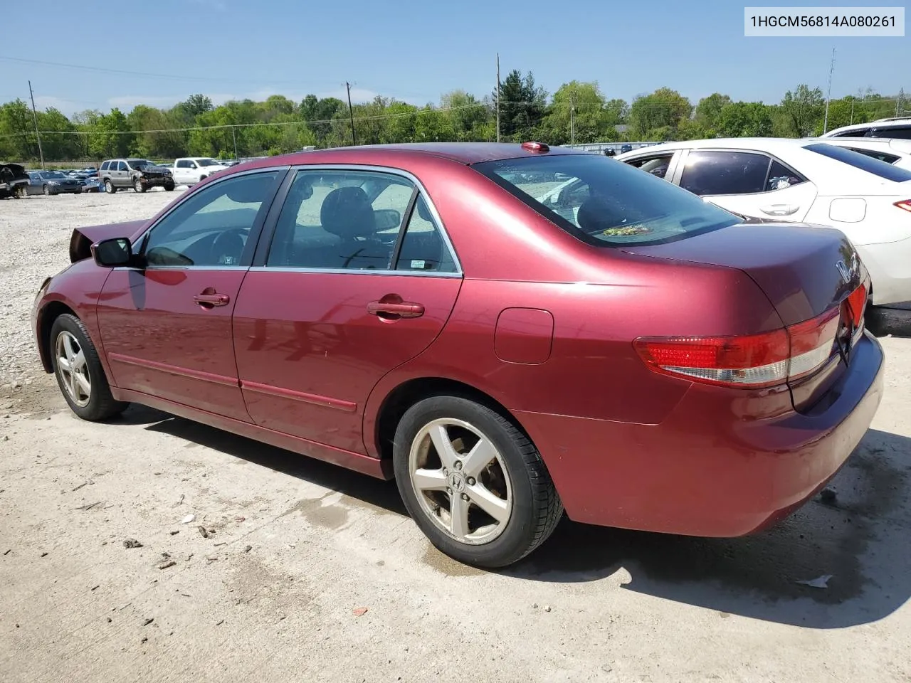 2004 Honda Accord Ex VIN: 1HGCM56814A080261 Lot: 52341454