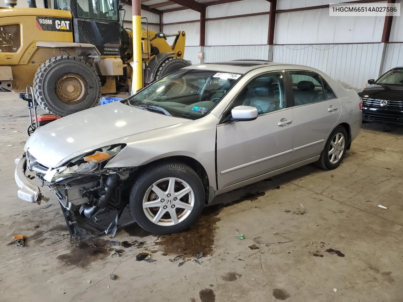 2004 Honda Accord Ex VIN: 1HGCM66514A027586 Lot: 58748914