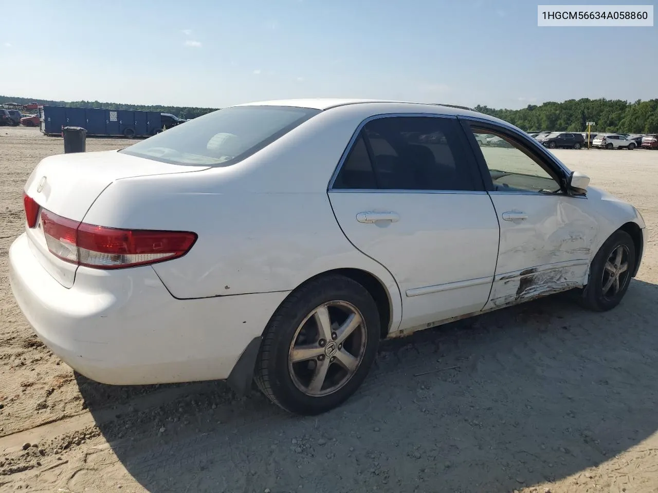 1HGCM56634A058860 2004 Honda Accord Ex