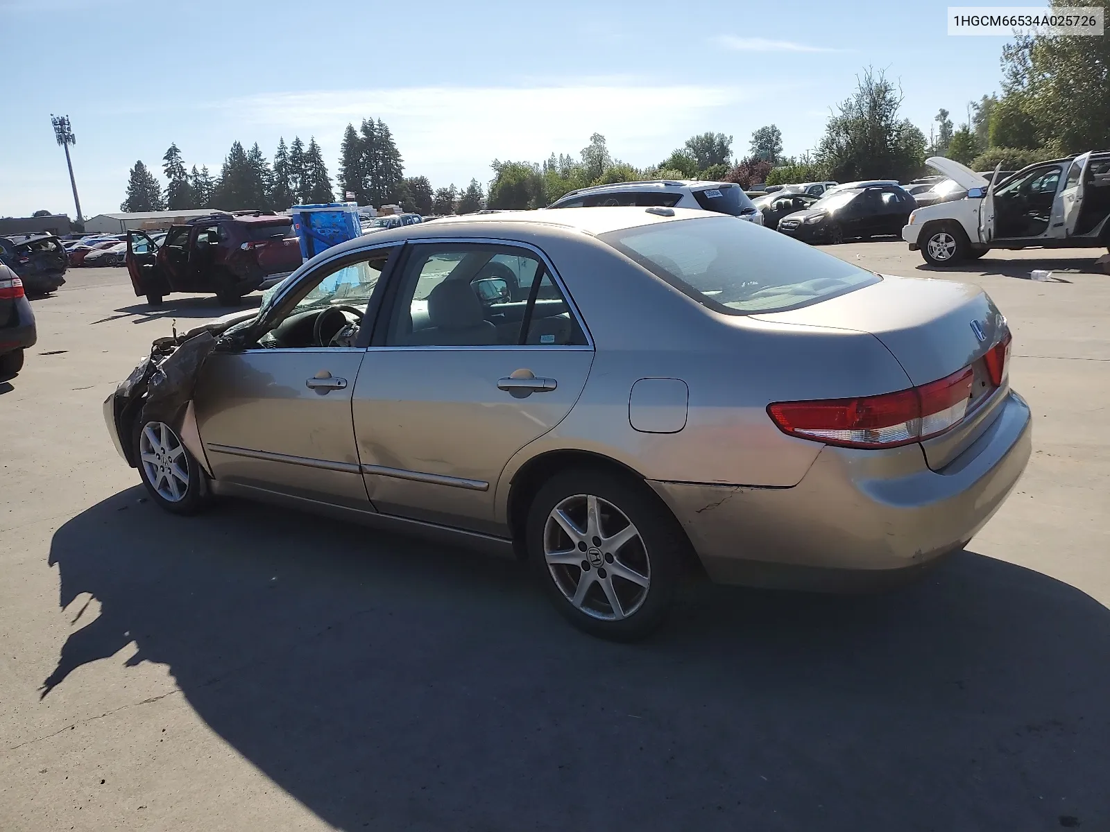 1HGCM66534A025726 2004 Honda Accord Ex