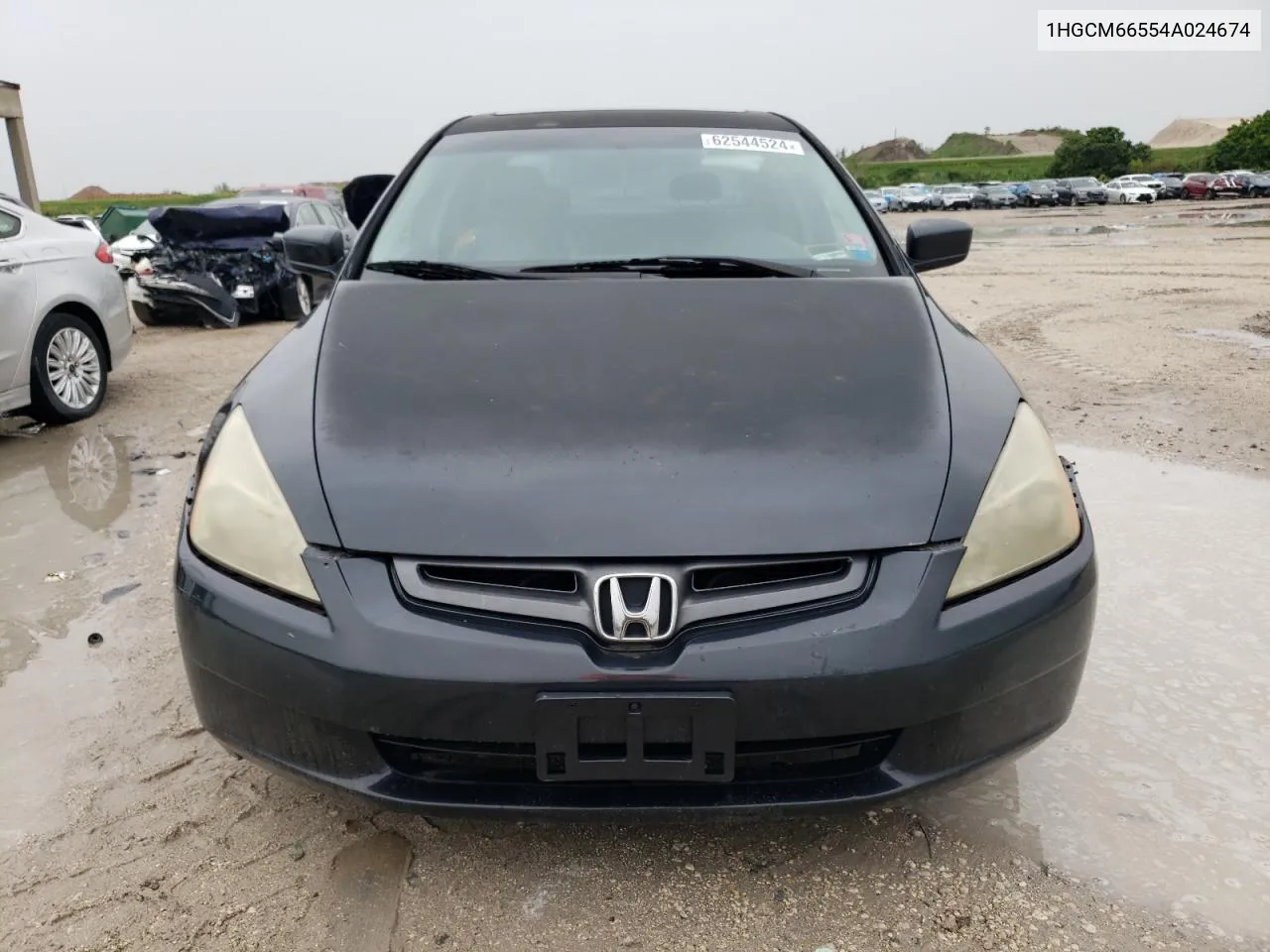 2004 Honda Accord Ex VIN: 1HGCM66554A024674 Lot: 62544524