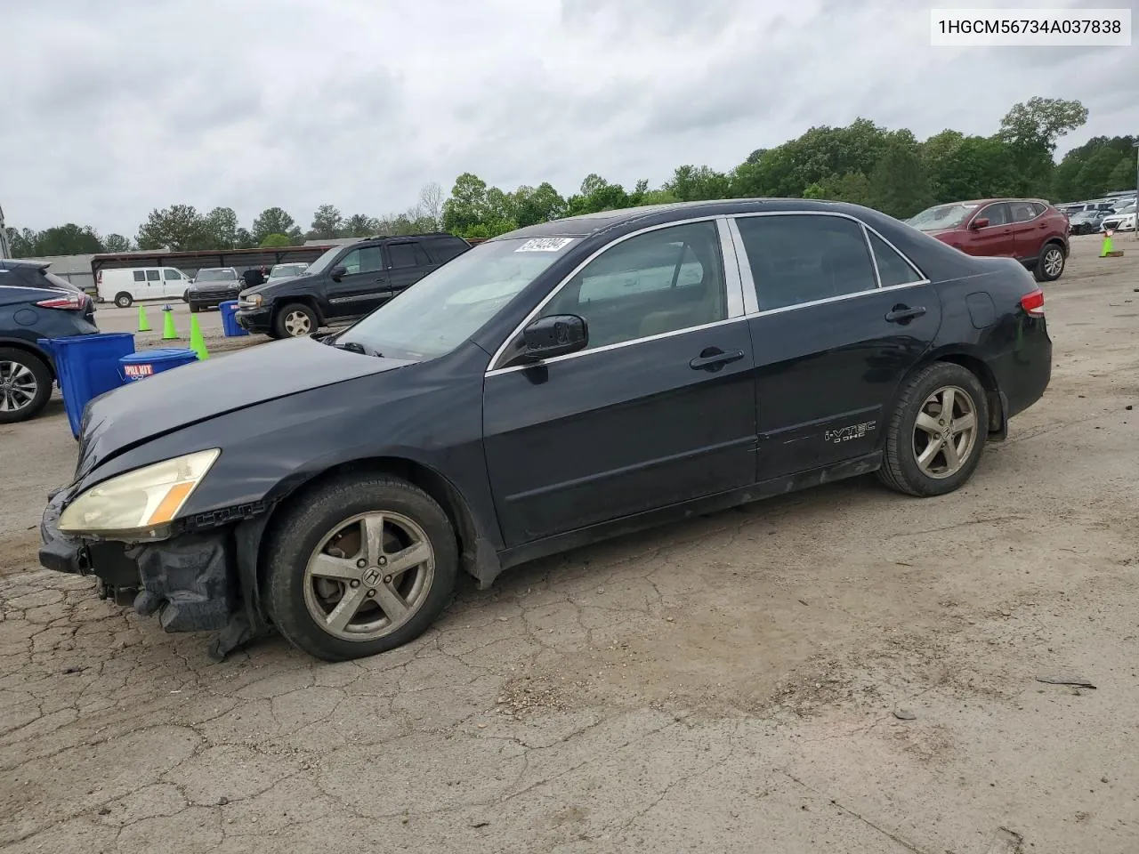 2004 Honda Accord Ex VIN: 1HGCM56734A037838 Lot: 63311164