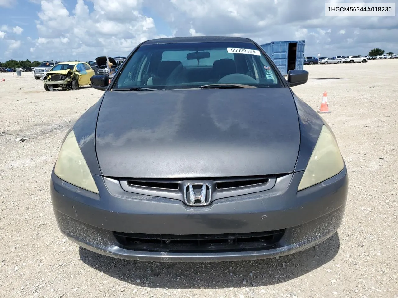 2004 Honda Accord Lx VIN: 1HGCM56344A018230 Lot: 65000554