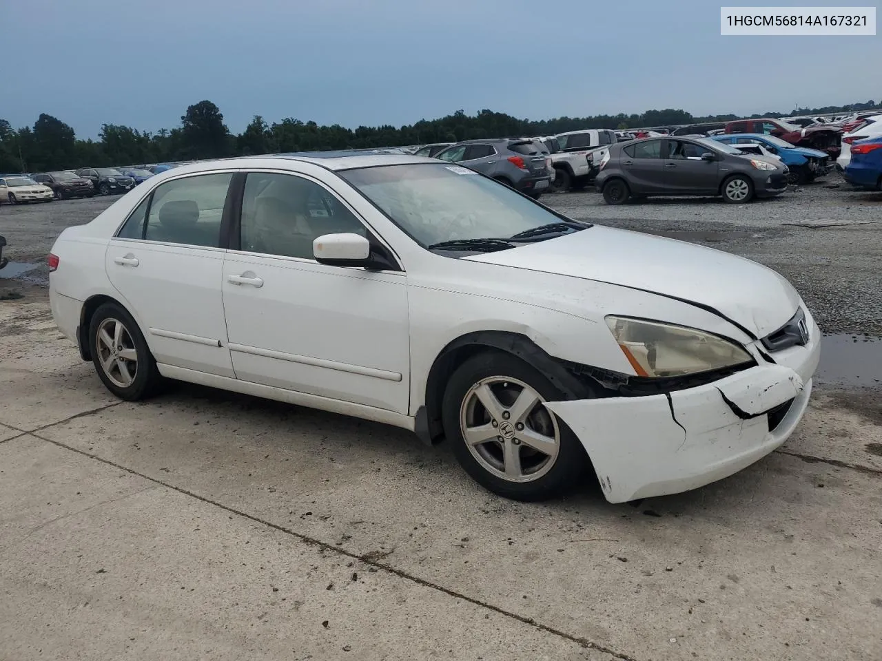 1HGCM56814A167321 2004 Honda Accord Ex