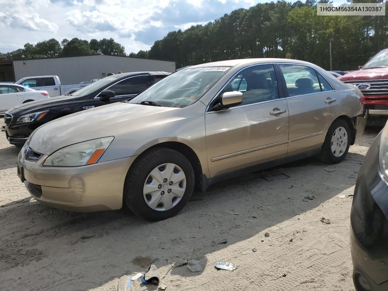 2004 Honda Accord Lx VIN: 1HGCM56354A130387 Lot: 66175674