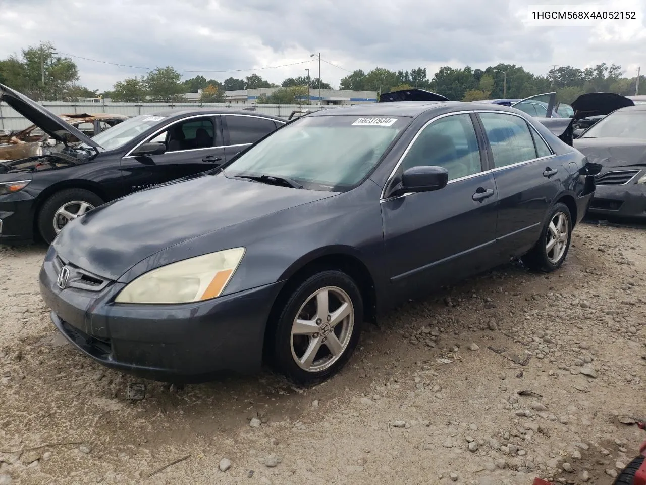 2004 Honda Accord Ex VIN: 1HGCM568X4A052152 Lot: 66231934