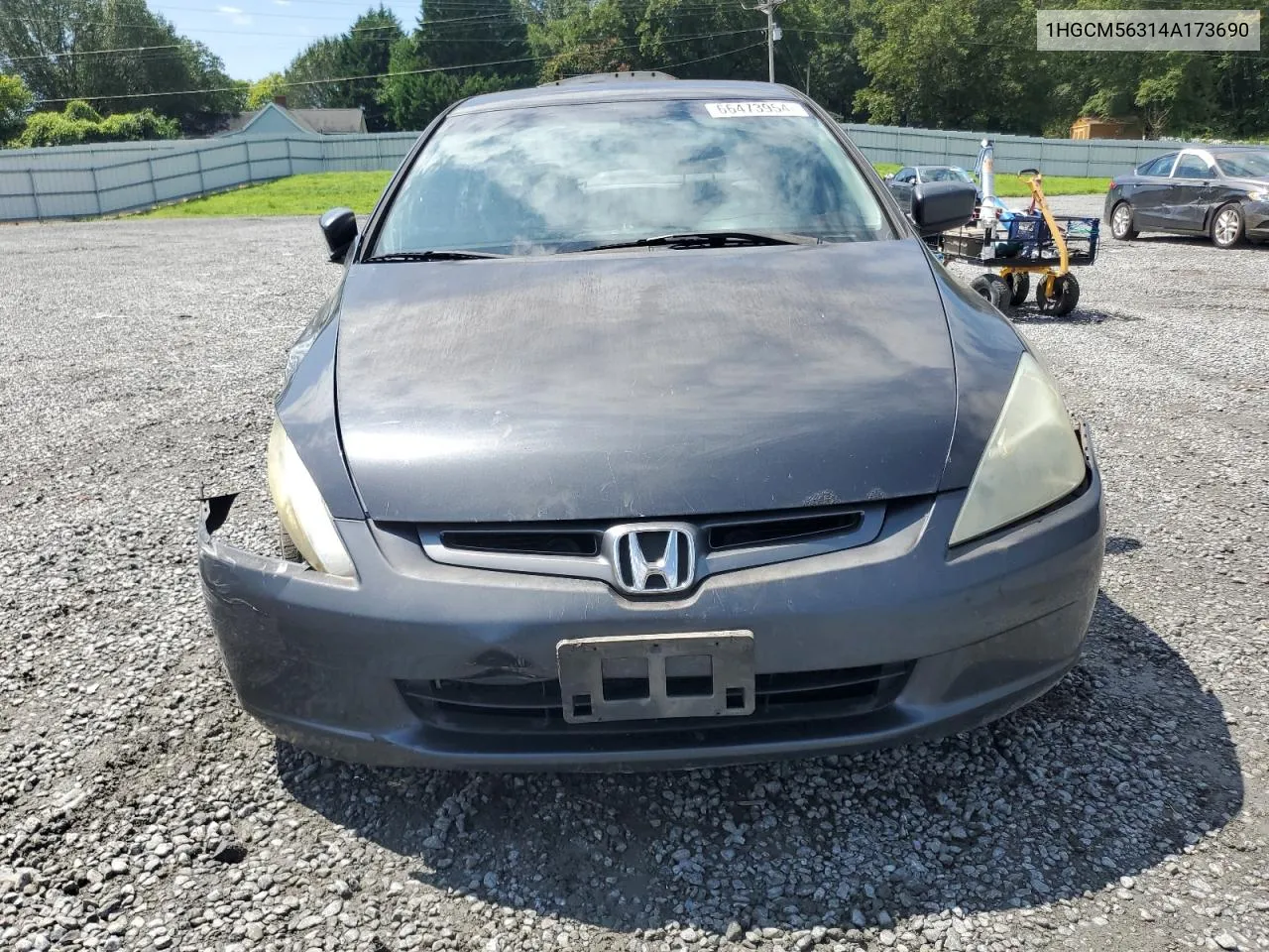 2004 Honda Accord Lx VIN: 1HGCM56314A173690 Lot: 66473954