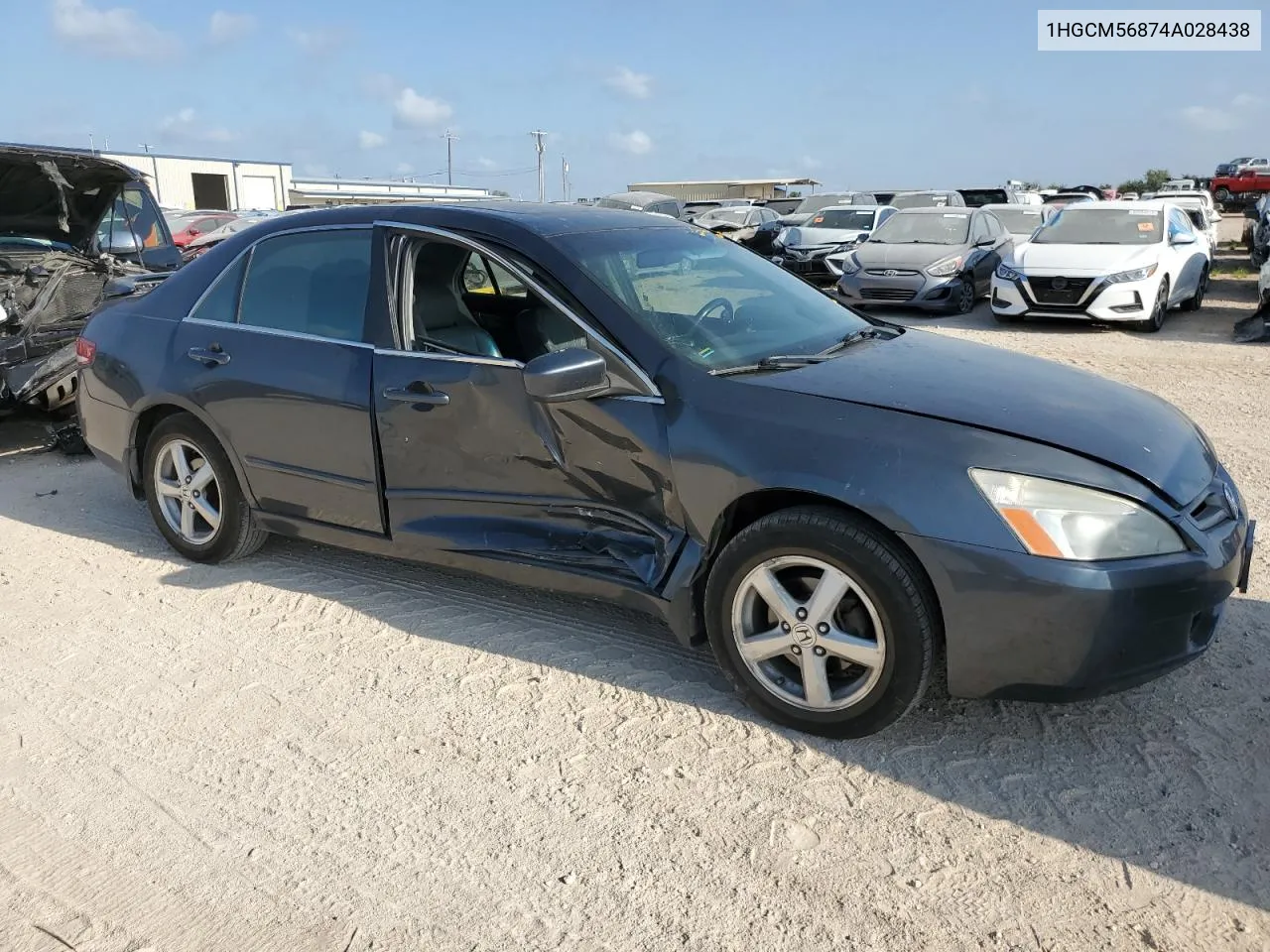 2004 Honda Accord Ex VIN: 1HGCM56874A028438 Lot: 66838784