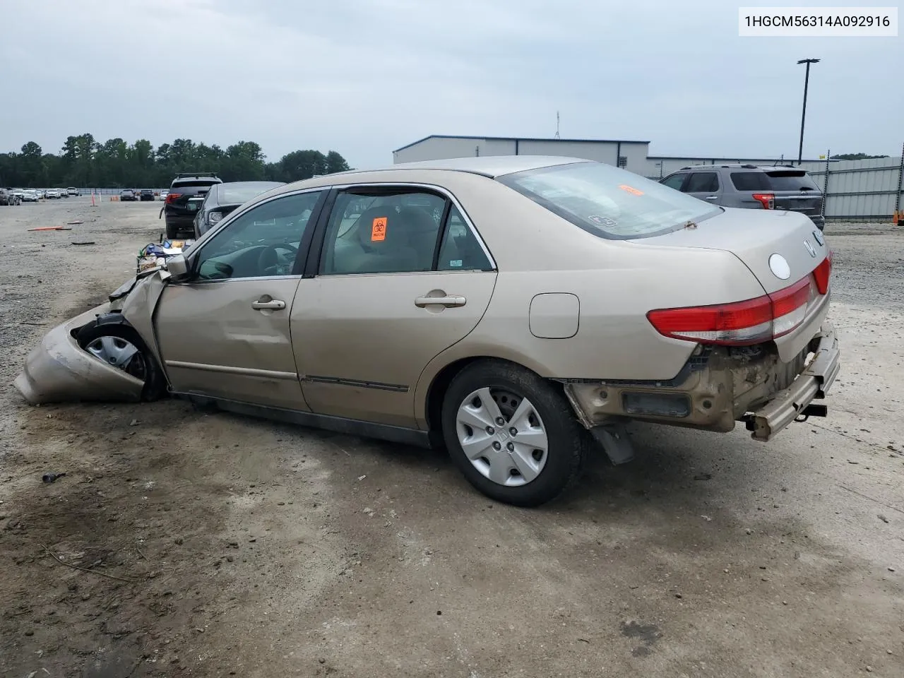 1HGCM56314A092916 2004 Honda Accord Lx