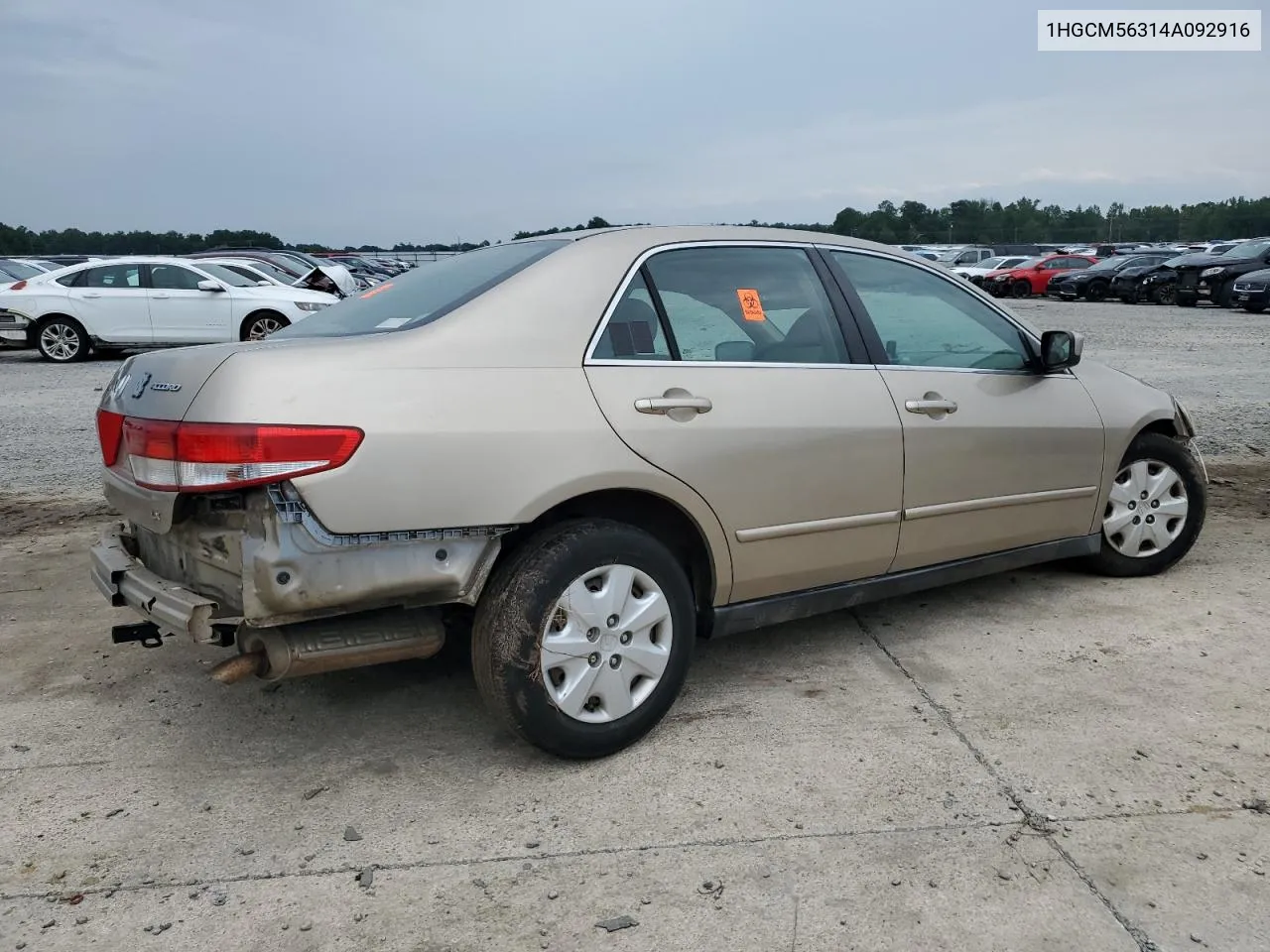 1HGCM56314A092916 2004 Honda Accord Lx