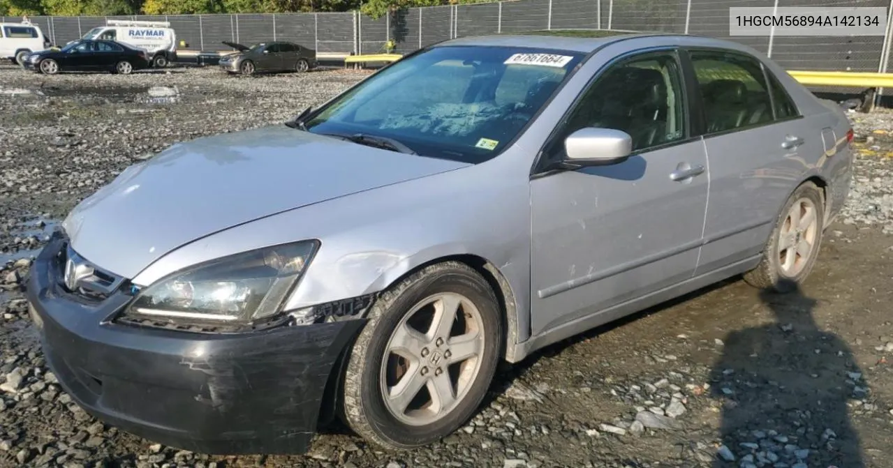 1HGCM56894A142134 2004 Honda Accord Ex