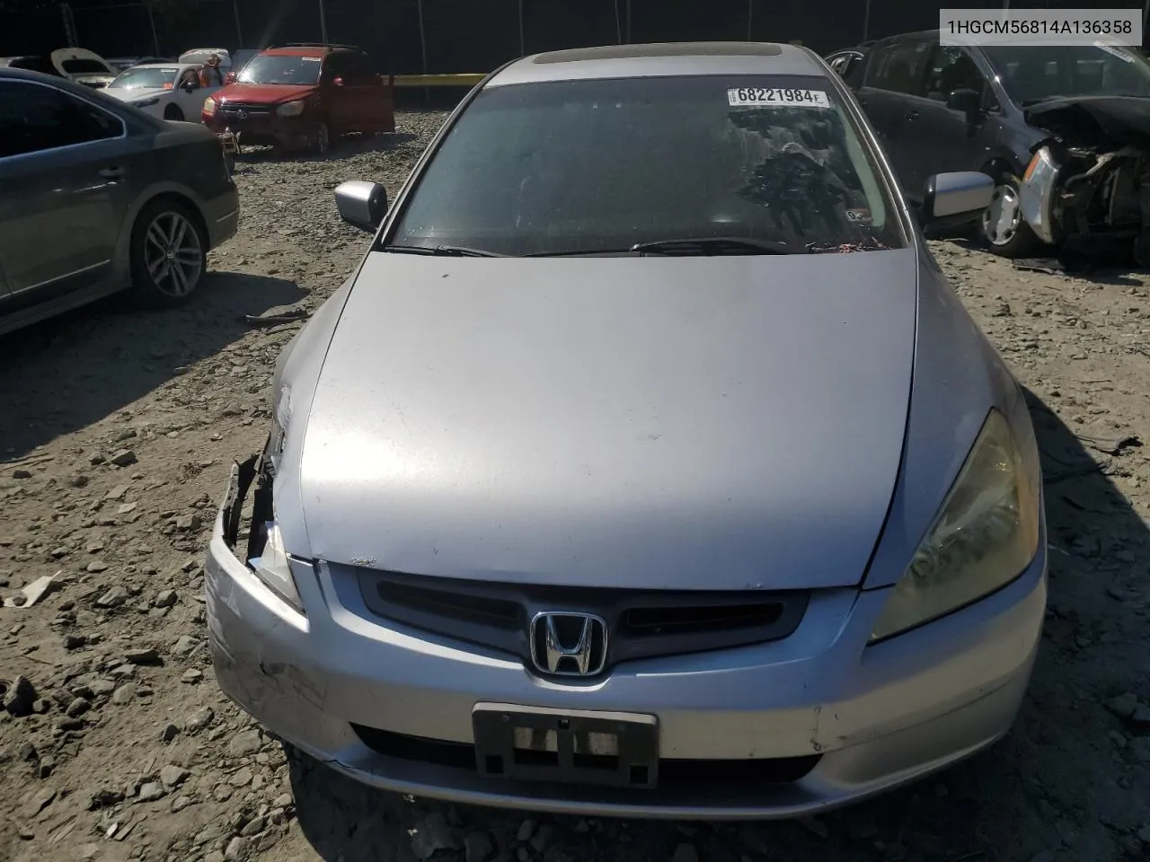 1HGCM56814A136358 2004 Honda Accord Ex