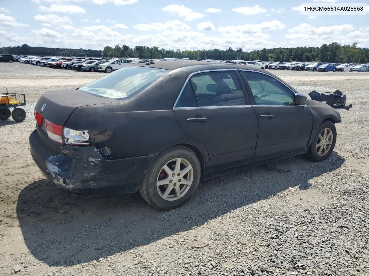 2004 Honda Accord Ex VIN: 1HGCM66514A025868 Lot: 68481264