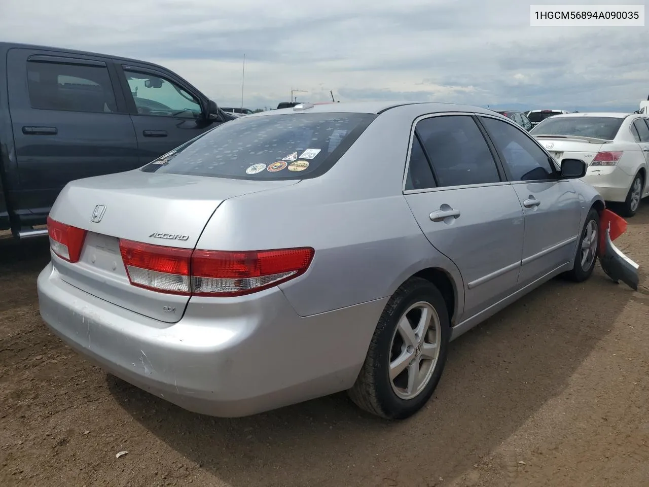 2004 Honda Accord Ex VIN: 1HGCM56894A090035 Lot: 68574134