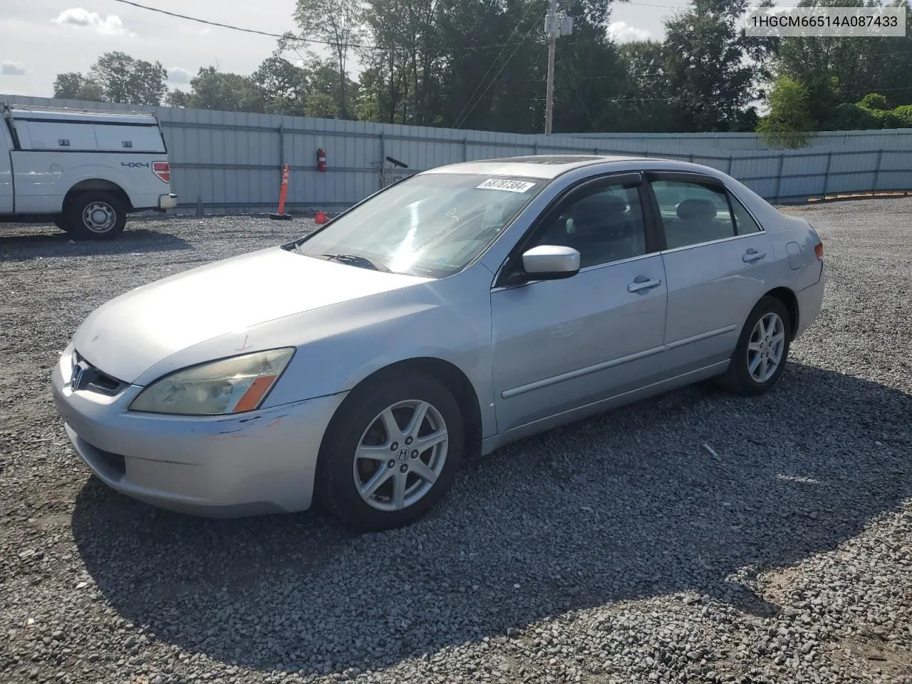 2004 Honda Accord Ex VIN: 1HGCM66514A087433 Lot: 68787384