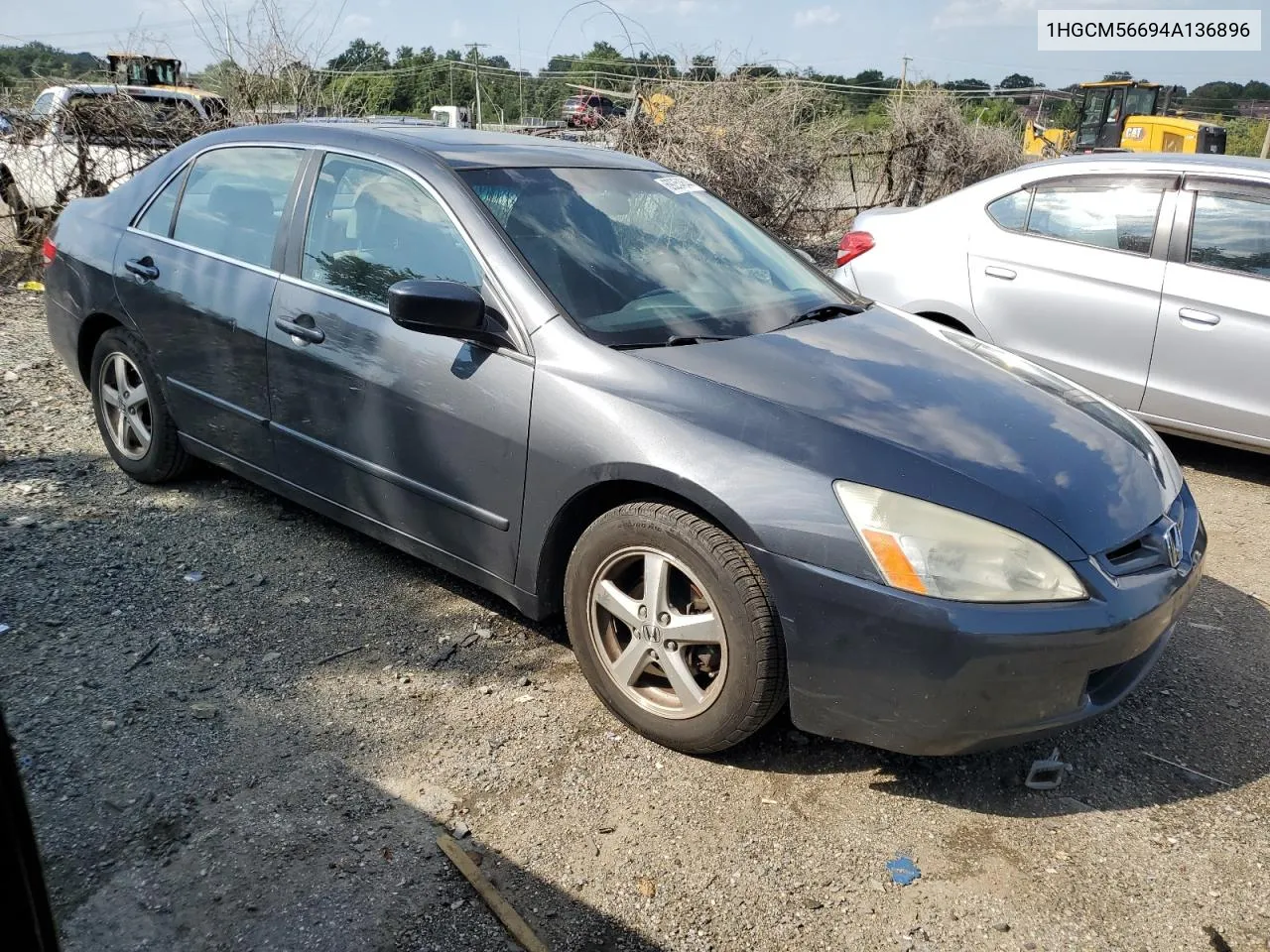 2004 Honda Accord Ex VIN: 1HGCM56694A136896 Lot: 69254644