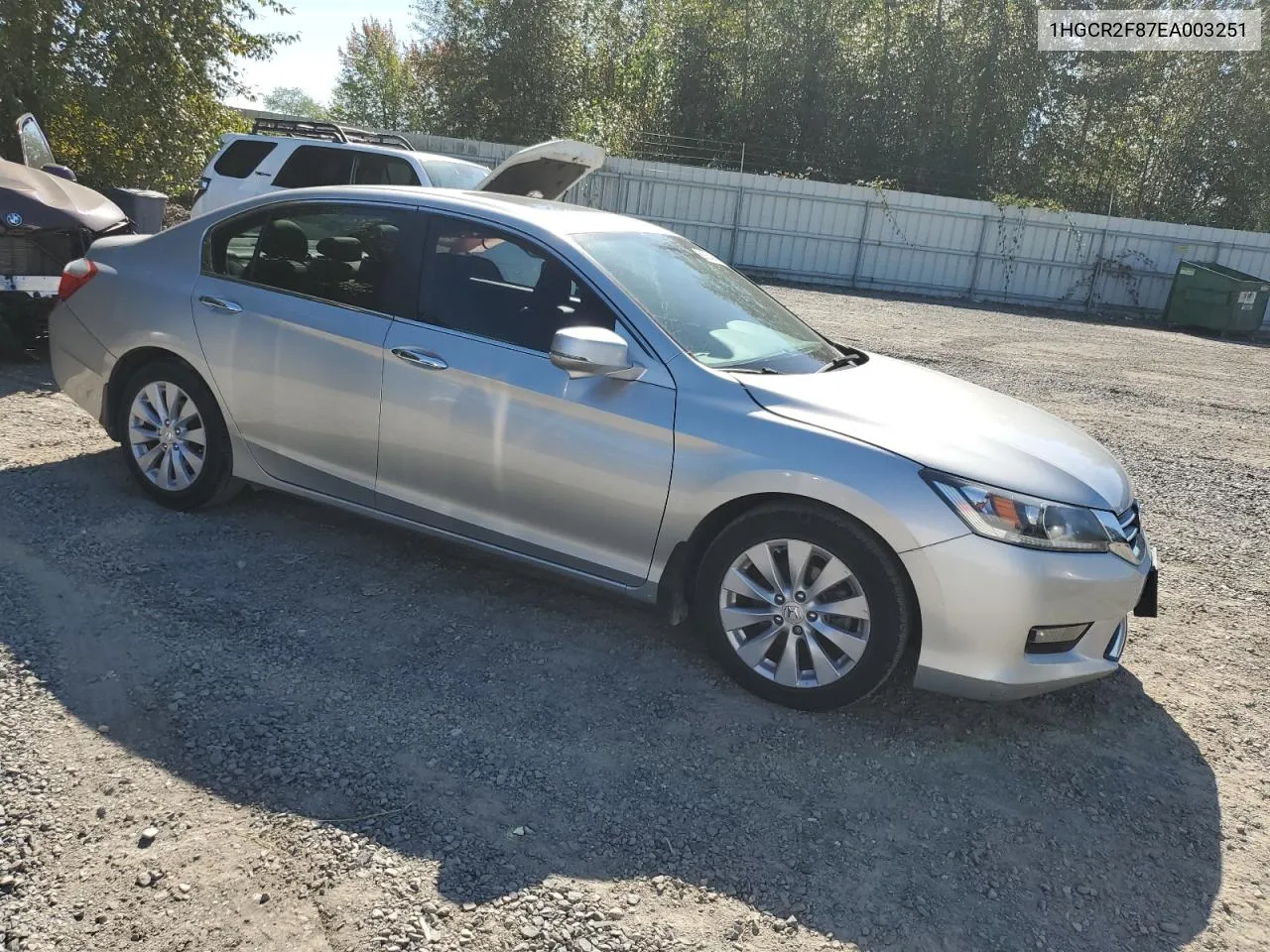 2014 Honda Accord Exl VIN: 1HGCR2F87EA003251 Lot: 69264044